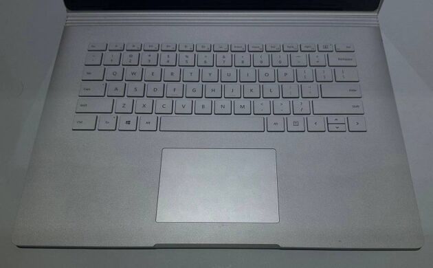 Игровой ультрабук-трансформер Б-класс Microsoft Surface Book 2 / 15" (3240x2160) IPS Touch / Intel Core i7-8650U (4 (8) ядра по 1.9 - 4.2 GHz) / 16 GB DDR4 / 256 GB SSD / nVidia GeForce GTX 1060, 6 GB GDDR5, 192-bit / WebCam / Win 11 Игровой ультрабук-трансформер Б-класс Microsoft Surface Book 2 / 15" (3240x2160) IPS Touch / Intel Core i7-8650U (4 (8) ядра по 1.9 - 4.2 GHz) / 16 GB DDR4 / 256 GB SSD / nVidia GeForce GTX 1060, 6 GB GDDR5, 192-bit / WebCam / Win 11