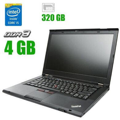 Ноутбук Lenovo ThinkPad T530 / 15.6'' (1366х768) TN / Intel Core i5-3210M (2 (4) ядра по 2.5 - 3.1 GHz) / 4 GB DDR3 / 320 GB HDD / Intel HD Graphics 4000 / WebCam