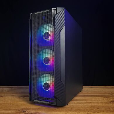 Игровой ПК DarkFlash DK352 Black Plus Tower / AMD Ryzen 5 3600 (6 (12) ядер по 3.6 - 4.2 GHz) / 16 GB DDR4 / 500 GB SSD M.2 / AMD Radeon RX 5700, 8 GB GDDR6, 256-bit / 600W Игровой ПК DarkFlash DK352 Black Plus Tower / AMD Ryzen 5 3600 (6 (12) ядер по 3.6 - 4.2 GHz) / 16 GB DDR4 / 500 GB SSD M.2 / AMD Radeon RX 5700, 8 GB GDDR6, 256-bit / 600W