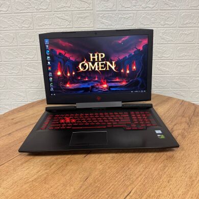 Игровой ноутбук HP Omen 17-an124cl / 17.3" (1920x1080) IPS / Intel Core i7-8750H (6 (12) ядер по 2.2 - 4.1 GHz) / 16 GB DDR4 / 128 GB SSD NVMe + 1000 GB HDD / nVidia GeForce GTX 1060, 6 GB GDDR5, 192-bit / WebCam