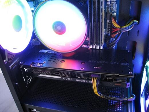 Ігровий ПК AeroCool Trinity Mini RGB Tower / Intel Core i5-3470 (4 ядра по 3.2 - 3.6 GHz) / 16 GB DDR3 / 120 GB SSD + 500 GB HDD / nVidia GeForce GTX 960, 4 GB GDDR5, 128-bit / 500W / Win 10 Pro + Кабель живлення