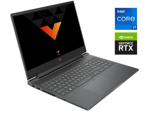 Игровой ноутбук HP Victus Gaming 16-r0073cl / 16.1" (1920x1080) IPS / Intel Core i7-13700HX (16 (24) ядер по 2.1 - 5.0 GHz) / 16 GB DDR5 / 512 GB SSD NVMe / nVidia GeForce RTX 4060, 8 GB GDDR6, 128-bit / WebCam