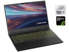 Игровой ноутбук Evoo Gaming 15 EG-LP10-BK / 15.6" (1920x1080) IPS / Intel Core i5-10300H (4 (8) ядра по 2.5 - 4.5 GHz) / 16 GB DDR4 / 480 GB SSD + 500 GB HDD / nVidia GeForce GTX 1650, 4 GB GDDR5, 128-bit / WebCam