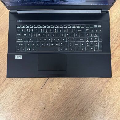 Ігровий ноутбук Б-клас Clevo NH77DE / 17.3" (1920x1080) IPS / Intel Core i7-10750H (6 (12) ядер по 2.6 - 5.0 GHz) / 8 GB DDR4 / 256 GB SSD NVMe + 1000 GB HDD / nVidia GeForce GTX 1650 Ti, 4 GB GDDR6, 128-bit / WebCam Ігровий ноутбук Б-клас Clevo NH77DE / 17.3" (1920x1080) IPS / Intel Core i7-10750H (6 (12) ядер по 2.6 - 5.0 GHz) / 8 GB DDR4 / 256 GB SSD NVMe + 1000 GB HDD / nVidia GeForce GTX 1650 Ti, 4 GB GDDR6, 128-bit / WebCam