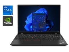 Мобільна робоча станція Lenovo ThinkPad P16s Gen 1 / 16" (1920x1200) IPS / Intel Core i7-1260P (12 (16) ядер по 3.4 - 4.7 GHz) / 32 GB DDR4 / 512 GB SSD M.2 / nVidia T550, 4 GB GDDR6, 64-bit / WebCam / Win 10 Pro
