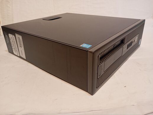 Комплект ПК: HP ProDesk 600 G1 SFF / Intel Core i5-4670 (4 ядра по 3.4 - 3.8 GHz) / 8 GB DDR3 / 120 GB SSD / Intel HD Graphics 4600 / DVD-RW + Монітор Dell Professional P2213t / 22" (1680x1050) TN / 1x DP, 1x DVI, 1x VGA, 3x USB 2.0
