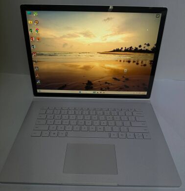 Игровой ультрабук-трансформер Б-класс Microsoft Surface Book 2 / 15" (3240x2160) IPS Touch / Intel Core i7-8650U (4 (8) ядра по 1.9 - 4.2 GHz) / 16 GB DDR4 / 256 GB SSD / nVidia GeForce GTX 1060, 6 GB GDDR5, 192-bit / WebCam / Win 11 Игровой ультрабук-трансформер Б-класс Microsoft Surface Book 2 / 15" (3240x2160) IPS Touch / Intel Core i7-8650U (4 (8) ядра по 1.9 - 4.2 GHz) / 16 GB DDR4 / 256 GB SSD / nVidia GeForce GTX 1060, 6 GB GDDR5, 192-bit / WebCam / Win 11