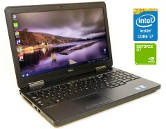 Ігровий ноутбук Dell Latitude E5540 / 15.6" (1920x1080) TN / Intel Core i7-4600U (2 (4) ядра по 2.1 - 3.3 GHz) / 8 GB DDR3 / 240 GB SSD / nVidia GeForce GT 720M, 2 GB DDR3, 64-bit / WebCam / Win 10 Pro