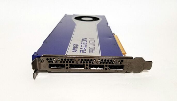 Дискретна відеокарта AMD Radeon Pro W6600, 8 GB GDDR6, 128-bit / DisplayPort