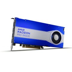 Дискретна відеокарта AMD Radeon Pro W6600, 8 GB GDDR6, 128-bit / DisplayPort