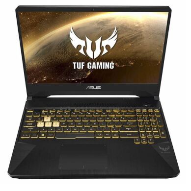 Игровой ноутбук Asus TUF FX505DT-HN549T / 15.6" (1920x1080) IPS / AMD Ryzen 5 3550H (4 (8) ядра по 2.1 - 3.7 GHz) / 16 GB DDR4 / 480 GB SSD / nVidia GeForce GTX 1650, 4 GB GDDR5, 128-bit / WebCam