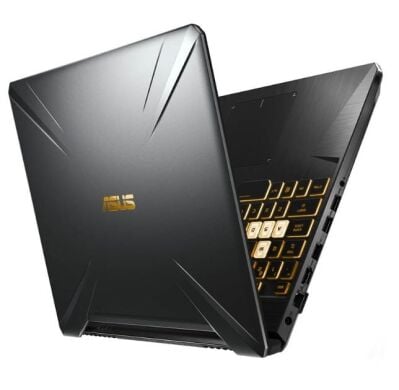 Игровой ноутбук Asus TUF FX505DT-HN549T / 15.6" (1920x1080) IPS / AMD Ryzen 5 3550H (4 (8) ядра по 2.1 - 3.7 GHz) / 16 GB DDR4 / 480 GB SSD / nVidia GeForce GTX 1650, 4 GB GDDR5, 128-bit / WebCam