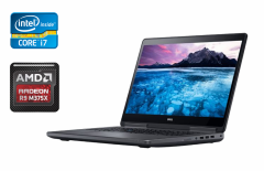 Ігровий ноутбук Б-клас Dell Precision 7710 / 17.3" (1920x1080) IPS / Intel Core i5-6300HQ (4 ядра по 2.3 - 3.2 GHz) / 16 GB DDR4 / 512 GB SSD / AMD Radeon R9 M375X, 2 GB, GDDR5, 128-bit / HDMI