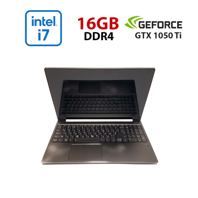 Игровой ноутбук Б-класс Lenovo Ideapad 720S TOUCH-15IKB / 15.6" (3840x2160) IPS / Intel Core i7-7700HQ (4 (8) ядра по 2.8 - 3.8 GHz) / 16 GB DDR4 / 256 GB SSD NVMe / nVidia GeForce GTX 1050 Ti, 4 GB GDDR5, 128-bit / WebCam / Win 10 Lic Игровой ноутбук Б-класс Lenovo Ideapad 720S TOUCH-15IKB / 15.6" (3840x2160) IPS / Intel Core i7-7700HQ (4 (8) ядра по 2.8 - 3.8 GHz) / 16 GB DDR4 / 256 GB SSD NVMe / nVidia GeForce GTX 1050 Ti, 4 GB GDDR5, 128-bit / WebCam / Win 10 Lic