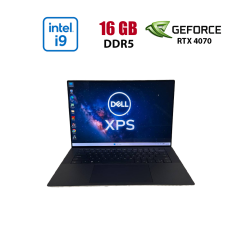 Игровой ноутбук Dell XPS 15 9530 / 15.6" (3840x2160) IPS Touch / Intel Core i9-13900H (14 (20) ядер по 2.6 - 5.4 GHz) / 16 GB DDR5 / 512 GB SSD / nVidia GeForce RTX 4070, 8 GB GDDR6, 128-bit / WebCam