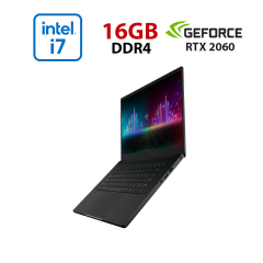 Ігровий ноутбук Razer Blade 15 Base RZ09-03286N22 / 15.6" (1920x1080) IPS / Intel Core i7-10750H (6 (12) ядер по 2.6 - 5.0 GHz) / 16 GB DDR4 / 480 GB SSD / nVidia GeForce RTX 2060, 6 GB GDDR6, 192-bit / WebCam