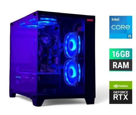 Ігровий ПК Gaming PC Tower / Intel Core i5-11400F (6 (12) ядер по 2.6 - 4.4 GHz) / 16 GB DDR4 / 500 GB SSD / nVidia GeForce RTX 2060 Super, 8 GB GDDR6, 256-bit Ігровий ПК Gaming PC Tower / Intel Core i5-11400F (6 (12) ядер по 2.6 - 4.4 GHz) / 16 GB DDR4 / 500 GB SSD / nVidia GeForce RTX 2060 Super, 8 GB GDDR6, 256-bit
