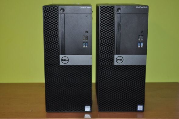 Компьютер Dell OptiPlex 5040 Tower / Intel Core i3-6100 (2 (4) ядра по 3.7 GHz) / 8 GB DDR3 / 120 GB SSD / Intel HD Graphics 530