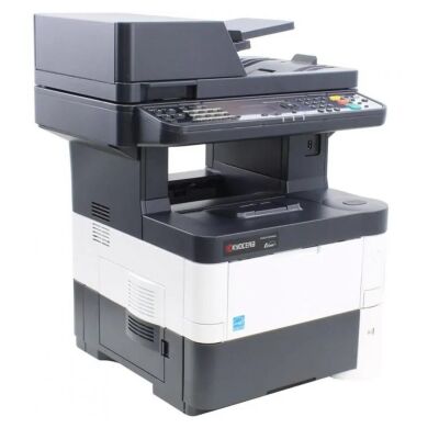 МФУ Kyocera Ecosys M3040DN / Лазерная монохромная печать / 1800x600 dpi / A4 / 40 стр/мин / USB, Ethernet / Дуплекс / Кабели в комплекте