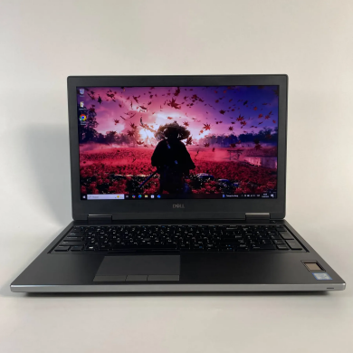Мобільна робоча станція Dell Precision 7540 / 15.6" (1920x1080) IPS / Intel Core i5-9400H (4 (8) ядра по 2.5 - 4.3 GHz) / 16 GB DDR4 / 256 GB SSD / nVidia Quadro T2000, 4 GB GDDR5, 128-bit / Fingerprint / HDMI