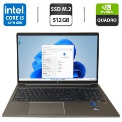 Мобільна робоча станція HP ZBook Power G7 / 15.6" (1920x1080) IPS / Intel Core i5-12500H (12 (16) ядра по 3.3 - 4.5 GHz) / 16 GB DDR5 / 512 GB SSD M.2 / nVidia Quadro T600, 4 GB GDDR6, 128-bit / WebCam / Fingerprint
