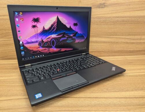 Мобильная рабочая станция Lenovo ThinkPad P50 / 15.6" (1920x1080) IPS / Intel Xeon E3-1505M v5 (4 (8) ядра по 2.8 - 3.7 GHz) / 16 GB DDR4 / 512 GB SSD / nVidia Quadro M2000M, 4 GB GDDR5, 128-bit / WebCam / Fingerprint / Windows 10