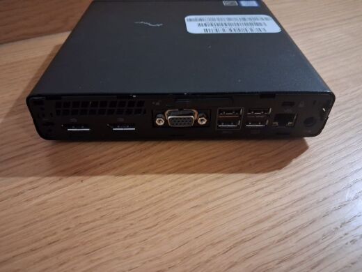 Неттоп Б-клас HP ProDesk 600 G3 Mini PC USFF / Intel Core i3-7100T (2 (4) ядра по 3.4 GHz) / 8 GB DDR4 / 250 GB SSD M.2 / Intel HD Graphics 630 / Блок живлення в комплекті Неттоп Б-клас HP ProDesk 600 G3 Mini PC USFF / Intel Core i3-7100T (2 (4) ядра по 3.4 GHz) / 8 GB DDR4 / 250 GB SSD M.2 / Intel HD Graphics 630 / Блок живлення в комплекті