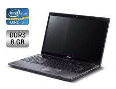 Ноутбук Acer Aspire 7750 / 17.3" (1600x900) TN / Intel Core i5-2450M (2 (4) ядра по 2.5 - 3.1 GHz) / 8 GB DDR3 / 128 GB SSD / Intel HD Graphics 3000 / WebCam / DVD-RW 