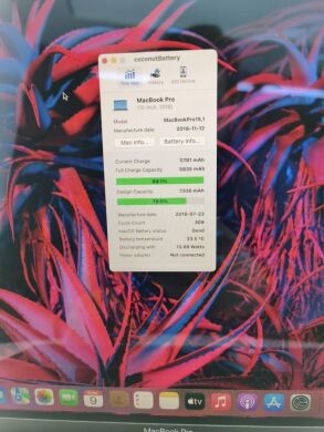 Ноутбук Apple MacBook Pro A1990 (2018 year) / 15.4" (2880x1800) IPS / Intel Core  i9-8950HK (6 (12) ядер по 2.9 - 4.8 GHz) / 16 GB DDR4 / 500 GB SSD / AMD Radeon Pro 555X, 4 GB GDDR5, 128-bit / WebCam 