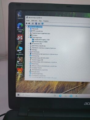 Ноутбук Б-клас Acer Aspire E5-571G / 15.6" (1366x768) TN / Intel Core i7-5500U (2 (4) ядра по 2.4 - 3.0 GHz) / 8 GB DDR3 / 256 GB SSD + 1000 GB HDD / nVidia GeForce 840M, 2 GB GDDR3, 64-bit / WebCam + Бездротова мишка Ноутбук Б-клас Acer Aspire E5-571G / 15.6" (1366x768) TN / Intel Core i7-5500U (2 (4) ядра по 2.4 - 3.0 GHz) / 8 GB DDR3 / 256 GB SSD + 1000 GB HDD / nVidia GeForce 840M, 2 GB GDDR3, 64-bit / WebCam + Бездротова мишка