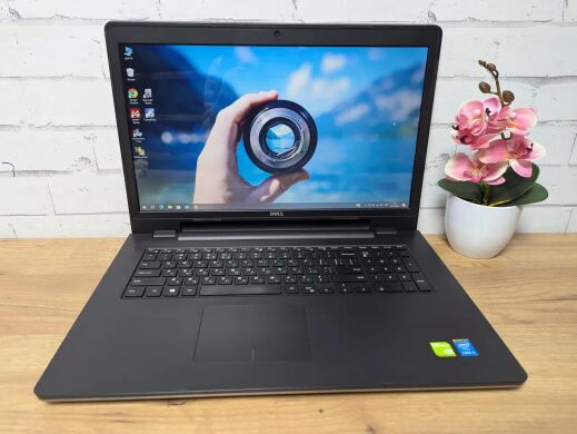 Ноутбук Б-класс Dell Inspiron 17 P26E / 17.3" (1600x900) TN / Intel Core i5-4210U (2 (4) ядра по 1.7 - 2.7 GHz) / 8 GB DDR3 / 128 GB SSD / nVidia GeForce 840M, 2 GB GDDR3, 64-bit / WebCam / DVD-ROM