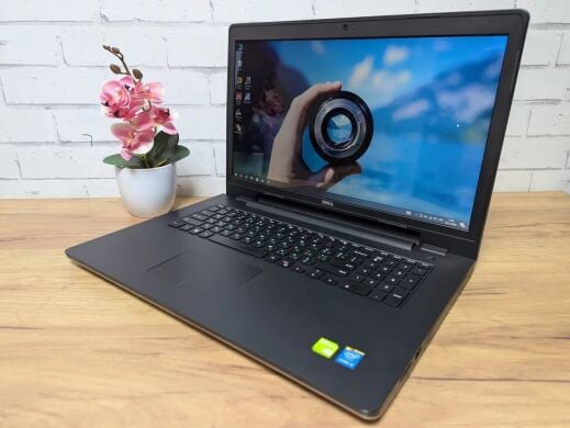 Ноутбук Б-класс Dell Inspiron 17 P26E / 17.3" (1600x900) TN / Intel Core i5-4210U (2 (4) ядра по 1.7 - 2.7 GHz) / 8 GB DDR3 / 128 GB SSD / nVidia GeForce 840M, 2 GB GDDR3, 64-bit / WebCam / DVD-ROM