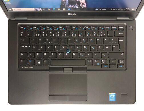 Ноутбук Б-клас Dell Latitude E5450 / 14" (1920x1080) IPS / Intel Core i5-5300U (2 (4) ядра по 2.3 - 2.9 GHz) / 8 GB DDR3 / 128 GB SSD / Intel HD Graphics 5500 / WebCam / Win 10 Pro Ноутбук Б-клас Dell Latitude E5450 / 14" (1920x1080) IPS / Intel Core i5-5300U (2 (4) ядра по 2.3 - 2.9 GHz) / 8 GB DDR3 / 128 GB SSD / Intel HD Graphics 5500 / WebCam / Win 10 Pro