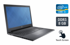 Ноутбук Dell Inspiron 15-3543 / 15.6" (1366x768) TN Touch / Intel Core i3-5005U (2 (4) ядра по 2.0 GHz) / 8 GB DDR3 / 240 GB SSD / Intel HD Graphics 5500 / WebCam / Windows 10