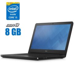 Ноутбук Dell Inspiron 3558 / 15.6" (1366x768) TN / Intel Core i5-5200U (2 (4) ядра по 2.2 - 2.7 GHz) / 8 GB DDR3 / 500 GB HDD / Intel HD Graphics 5500 / WebCam