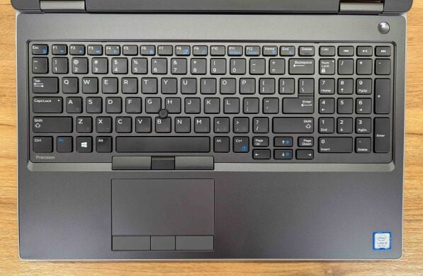 Ноутбук Dell Precision 7540 / 15.6" (1920x1080) IPS / Intel Core i9-9880H (8 (16) ядер по 2.3 - 4.8 GHz) / 16 GB DDR4 / 256 GB SSD / Intel UHD Graphics 630 / WebCam / Windows 10 Ноутбук Dell Precision 7540 / 15.6" (1920x1080) IPS / Intel Core i9-9880H (8 (16) ядер по 2.3 - 4.8 GHz) / 16 GB DDR4 / 256 GB SSD / Intel UHD Graphics 630 / WebCam / Windows 10