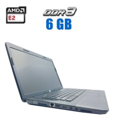 Ноутбук HP 655 / 15.6" (1366x768) TN / AMD E2-1800 (2 ядра по 1.7 GHz) / 6 GB DDR3 / 128 GB SSD / AMD Radeon HD 7340 / WebCam / АКБ не тримає
