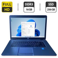 Ноутбук HP EliteBook 850 G2 / 15.6" (1920x1080) TN / Intel Core i7-5600U (2 (4) ядра по 2.6 - 3.2 GHz) / 16 GB DDR3 / 256 GB SSD / Intel HD Graphics 5500 / WebCam