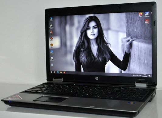 Ноутбук HP ProBook 6555b / 15.6" (1366x768) TN / AMD Turion II P520 (2 ядра по 2.3 GHz) / 8 GB DDR3 / 320 GB HDD / AMD Radeon HD 4200 Graphics / DVD-ROM / Windows 10 Pro Ноутбук HP ProBook 6555b / 15.6" (1366x768) TN / AMD Turion II P520 (2 ядра по 2.3 GHz) / 8 GB DDR3 / 320 GB HDD / AMD Radeon HD 4200 Graphics / DVD-ROM / Windows 10 Pro