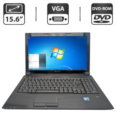 Ноутбук Lenovo B560 / 15.6" (1366x768) TN / Intel Core i3-380M (2 (4) ядра по 2.5 GHz) / 6 GB DDR3 / 320 GB HDD / Intel HD Graphics / WebCam / DVD-ROM