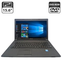 Ноутбук Lenovo B590 / 15.6" (1366x768) TN / Intel Celeron 1005M (2 ядра по 1.9 GHz) / 8 GB DDR3 / 500 GB HDD / Intel HD Graphics / WebCam / DVD-ROM