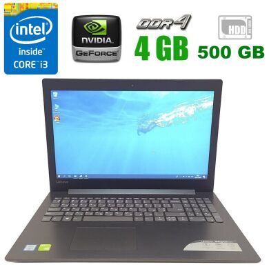 Ноутбук Lenovo IdeaPad 320-15ISK / 15.6 (1366x768) TN / Intel Core i3-6006U (2 (4) ядра по 2.0 GHz) / 4 GB DDR4 / 500 GB HDD / nVidia GeForce 920MX, 2 GB DDR3, 64-bit / WebCam