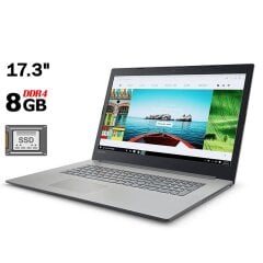 Ноутбук Lenovo IdeaPad 320-17IKB / 17.3" (1600x900) TN / Intel Pentium Gold 4415U (2 (4) ядра по 2.3 GHz) / 8 GB DDR4 / 240 GB SSD / Intel HD Graphics 610 / WebCam / DVD-RW