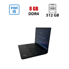 Ноутбук Lenovo ThinkPad L15 Gen2 / 15.6" (1920x1080) IPS / Intel Core i5-1135G7 (4 (8) ядра по 2.4 - 4.2 GHz) / 8 GB DDR4 / 512 GB SSD / Intel Iris Xe Graphics / WebCam