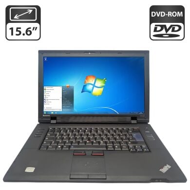 Ноутбук Lenovo ThinkPad SL510 / 15.6" (1366x768) TN / Intel Core 2 Duo T6670 (2 ядра по 2.2 GHz) / 6 GB DDR3 / 160 GB HDD / AMD Radeon HD 4570, 256 MB GDDR3, 64-bit / WebCam / DVD-ROM
