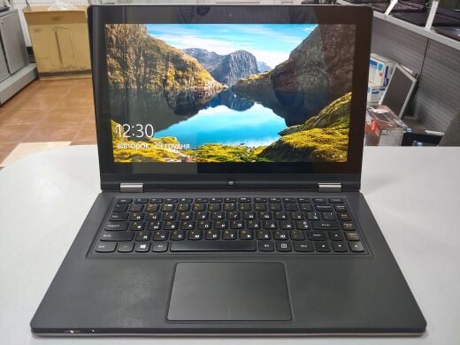 Ноутбук трансформер Lenovo IdeaPad Yoga 13 / 13.3" (1600x900) IPS Touch Screen / Intel Core i7-3517U (2 (4) ядра по 1.9 - 3.0 GHz) / 8 GB DDR3 / 256 GB SSD / WebCam / NO ODD