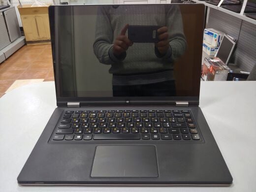 Ноутбук трансформер Lenovo IdeaPad Yoga 13 / 13.3" (1600x900) IPS Touch Screen / Intel Core i7-3517U (2 (4) ядра по 1.9 - 3.0 GHz) / 8 GB DDR3 / 256 GB SSD / WebCam / NO ODD