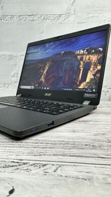 Ультрабук Acer TravelMate P214-52 / 14" (1920x1080) IPS / Intel Core i5-10210U (4 (8) ядер по 1.6 - 4.2 GHz) / 8 GB DDR4 / 256 GB SSD / Intel UHD Graphics / WebCam 