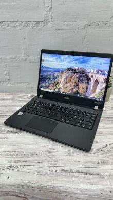 Ультрабук Acer TravelMate P214-52 / 14" (1920x1080) IPS / Intel Core i5-10210U (4 (8) ядер по 1.6 - 4.2 GHz) / 8 GB DDR4 / 256 GB SSD / Intel UHD Graphics / WebCam 