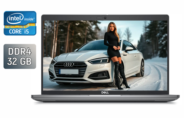 Ультрабук Dell Latitude 5440 / 14" (1920x1080) IPS / Intel Core i5-1345U (10 (12) ядер по 3.5 - 4.7 GHz) / 32 GB DDR4 / 512 GB SSD / Intel Iris Xe Graphics / WebCam / USB Type-C / Windows 10